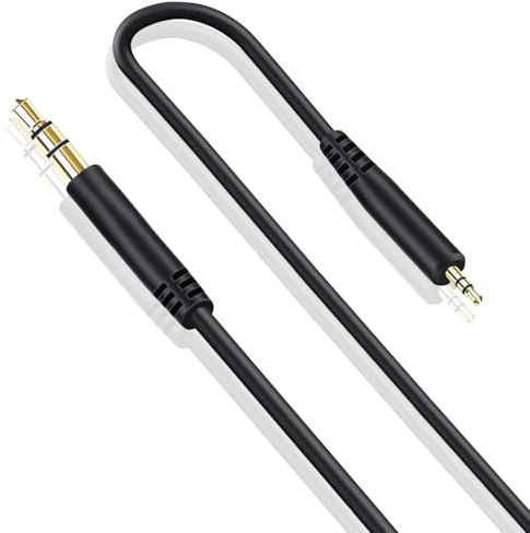 Cable de Audio de Repuesto para Auriculares Bose Cable Jack 3,5 mm a 2,5 mm Compatible con Bose 700 QuietComfort SC Ultra QC25 QC35 QC35II QC45 JBL Tune 710BT 720BT 670NC 760NC 770NC (Sin Micrófono)