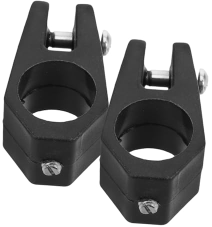 ibasenice 2stücke Boot-beschläge Aus Nylon Für Bimini-top-Teile Kanuteile Und Bootsverdeckbeschläge Inklusive Endkappen Für Verdeckösen Und Bootsverdeckbeschläge Mit Außenösen Yachtzubehör f