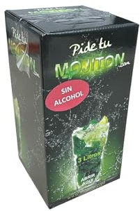 Mojito SIN ALCOHOL preparado listo para servir - bag in box 3 litros.
