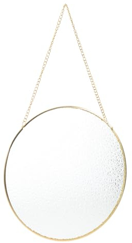 Healifty Diy Round Glass Suncatcher Kit for Window Decoration Unfinished 20cm Pendant Chain for Handmade Crafts and Home Decor