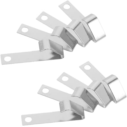 ROMISBABA 10pcs 9v Aa Battery Spring Contact Plates Battery Connector Terminal Adapter Remote Control Replacement Tabs