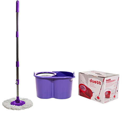 Duett Cubo de Fregar, Morado, Grande