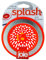 MSC International 77019 Joie Splash Kitchen Sink Strainer Basket, Plastic, Orange
