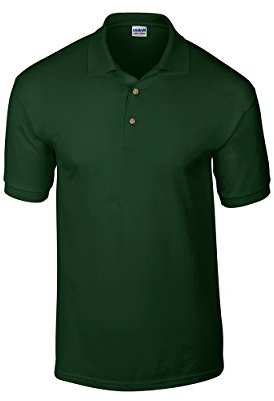 Mischief Age 1-15 Plain Polo Shirt Short Sleeve 20 + Colours Childrens Boys Girls School Uniform P.E. Gym Bottle Green