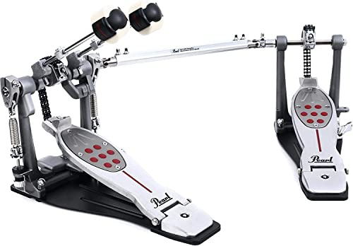 Eliminator: Redline Left-Handed Double Bass Drum Pedal, Chain Drive
