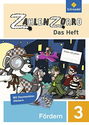 Zahlenzorro - Das Heft: Förderheft 3 von Katrin Klöckner (9. September 2014) Broschüre