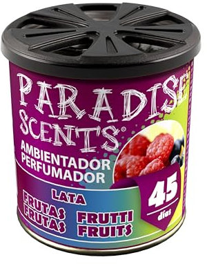 PARADISE SCENTS Paradise PER80131 Perfumador Lata Frutas, Color Rosa, 100 gr
