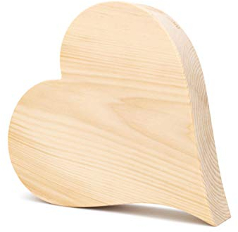 sagl.tirol holzmanufaktur Zirbenherz Naturbelassen (20 cm ohne Äste)