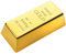 Monsterzeug Goldbarren als Türstopper, lustiger Türfeststeller, Fake Gold aus Kunststoff als funkelnder Briefbeschwerer, Witzige Geschenkidee