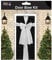 Davies Christmas Organza Door Bow Kit - White