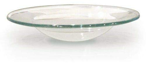 EliteKoopers 12cm Glass Oil Burner Replacement Dish Spare Bowl Scented Candles (1 pcs)