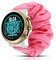 Compatibile con Michael Kors MKGO, cinturino elastico in tessuto lvbu da donna, grazioso cinturino di ricambio compatibile con smartwatch Michael Kors Access Gen 4 MKGO, rosa, Cinturino