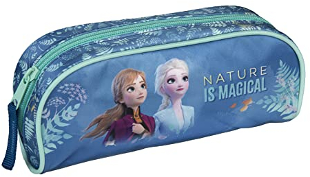 Undercover Disney Frozen Schlamperetui - Federmäppchen für die Schule - Stylisches Etui mit Eiskönigin Motiv - Schlampermäppchen für Teenager - ideal für den Schulanfang - Disney Fanartikel