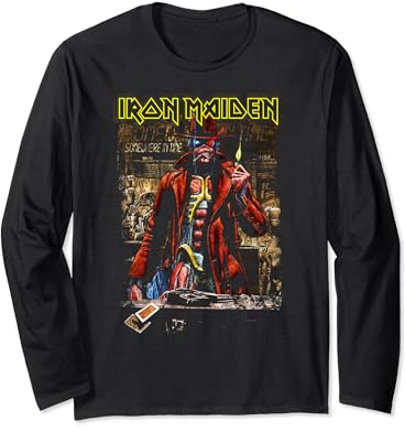 Iron Maiden - Stranger Sepia Long Sleeve T-Shirt