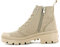 Palladium Pallabase Twill, Stivali Donna, Beige (907), 42 EU