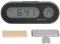 Orologio Termometro per Auto Digitale Misuratore di Temperatura con Display LCD Retroilluminato per l'uso Esterno, Come Campeggio, Raccolta, Arrampicata, Passeggiate