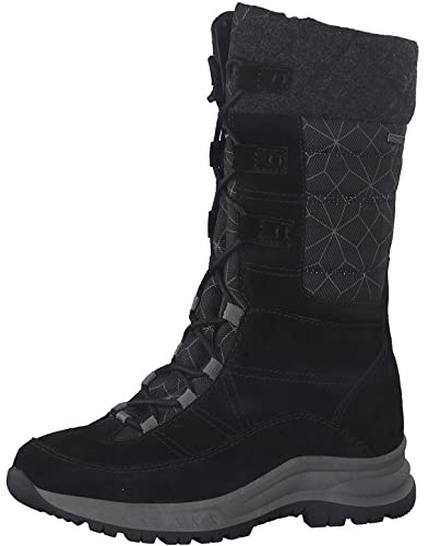 Tamaris Comfort Stiefelette 8-8-86217-29-1 schwarz 38 Weit Comfort Fit Removable Footbed Recycled PET & TEX Membran
