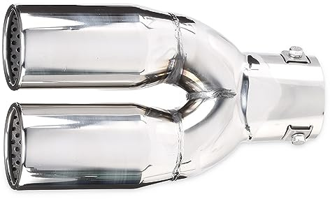 RIDEX 181A0005 Endrohr Auspuffblende silber