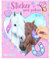 Depesche 12068 Miss Melody Sticker Your Picture - Stickerbuch mit 25 Seiten voller Pferde-Motive zum Ergänzen, inklusive 10 Aufkleber-Bogen