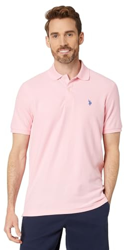 U.S. POLO ASSN. Ultimate Pique Polo Polo Uomo | Polo in piqué con chiusura a due bottoni, camicia da golf estiva alla moda