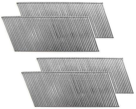TERF® 16 Gauge X 50mm Galvanised ANGLED Finish Brad Nails 16G X 50mm (2'') Collated Brads Angled Nails - Pack of 500