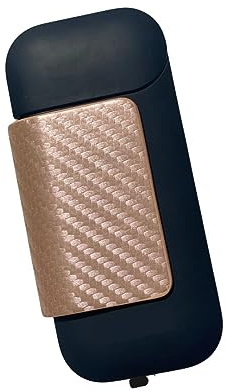 ICO - Custodia in Carbon per IQOS 3/3 Duo/2.4/2.4 Plus, Organizer, Cover per Sigaretta Elettronica, Accessori Porta IQOS