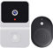 Kement/Tuya Smart Doorbell 2.4G WiFi Indoor Chime IR Night Vision 100 Degree Wide Angle RF 433MHZ HD Video with APP Control(White Kement)