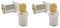 SOMATHERM FOR YOU - /5710-16 - Coude égal à sertir pour tube Multicouche Ø16Permet de raccorder un tube Multicouche de diamètre Ø16 (Lot de 2)