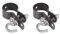 Alberts 655563 Schelle für Geflechtspannstäbe | verzinkt, anthrazit-metallic | Schellen-Ø 38 mm (Packung mit 2)