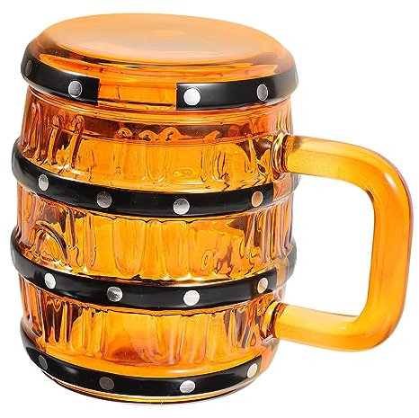 TOPBATHY Bicchieri Vino boccale di birra pirata boccale pirata bicchieri mojito bomboniere pirata Alto borosilicato bicchiere tazza da campeggio bottiglia d'acqua fredda secchio pirata