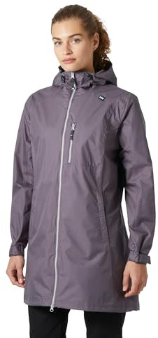 Helly Hansen Women's W Long Belfast Jacket, Smoked Purple, XL