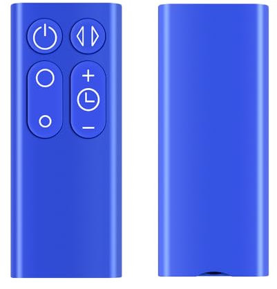 TCNOUMT Alternative to the Tower Fan Remote Control, Compatible with Dyson TP00 TP01 AM11 Pure Cool Tower Purifier Fan, Blue