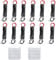 VISSQH 12 pcs AAA battery holder with Wire Leads,1 x 1.5V AAA Plastic battery holder,battery holder housing with 2 pcs Plastic Battery Storage Box