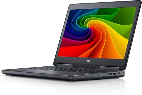 Dell Business Laptop Notebook Precision 7510 Xeon E3-1505M v5 16GB 512GB SSD 1920x1080 Windows 11 (Generalüberholt)