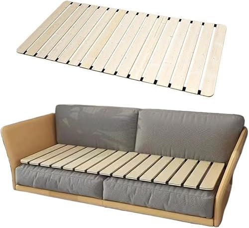 Sofa Saver Board Heavy Duty Couch Cushion Support for Sagging Sitze and Chairs Folding Wood Bed Lats for Single Mattress Repair and Replacement Under Couch Stuffing 90x200CM