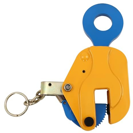 Morsetto di sollevamento in lamiera 1T,Pinza verticale piastra 0-20mm gru morsetto per piastra per sollevamento e trasporto industriale