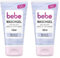 Bebe Gesichtsreinigung, Waschgel und milder Make-up Entferner, für Normale & Mischhaut, 150ml (Packung mit 2)