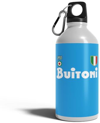 Figli del Vesuvio Borraccia Termica 500ml alluminio tifoso napoli 1926 stadio ultras diego (Napoli10)