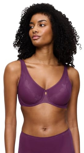 Triumph Damen Minimizer-BH Wild Rose Sensation W01, mit Bügel, ohne Polsterung, Verstellbare Träger