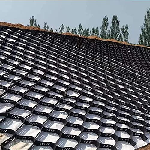 Geogrids Auffahrt Pflasterstein-System für Kiesstabilisierung, Landschaftsbau und Parkplätze, Felsfüllung, 2 m x 10 m