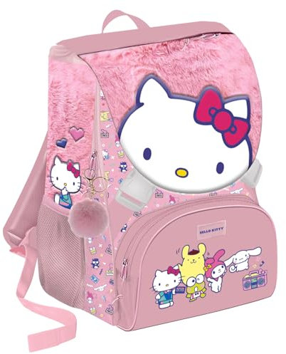 School Pack Hello Kitty: komplettes Schulset, praktisch und bunt, ideal für jeden Hello Kitty-Liebhaber (nur Rucksack)