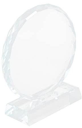 TOGEVAL Kristalltrophäen-dekor Transparent Einfache Trophäe Für Erwachsene Tischdeko Preis Kristalltrophäe