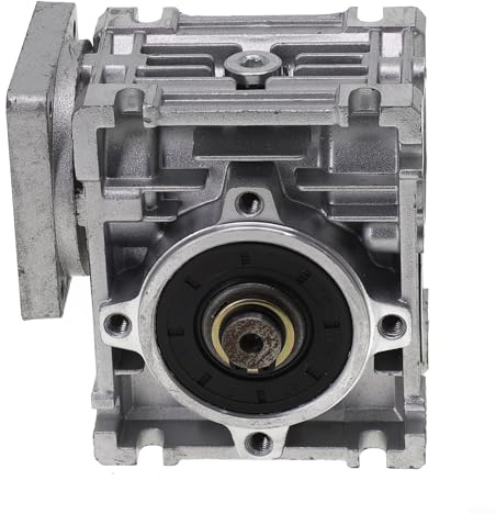 580 RV030 Réducteur à vis sans fin pour moteurs NEMA 23, arbre de sortie de 14 mm, rapports de vitesse disponibles de 5 à 80, pour applications de moteur pas à pas (rapport 10 1)