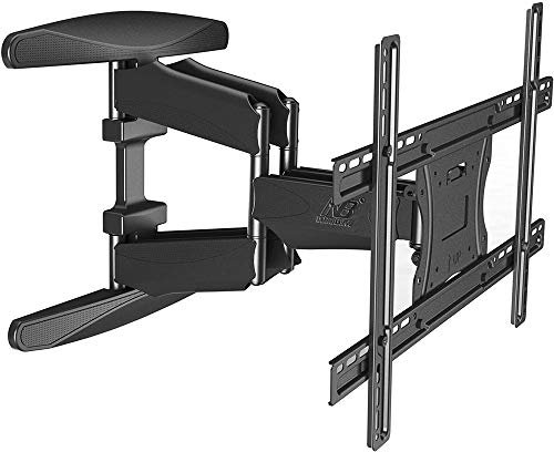 NB P6 Wall Bracket Mount Cantilever Full Motion Cantilever Mount with Built-in Cable Management for LED, LCD & Plasma TVs Size 40 - 70 with Load up to 45.5 kg