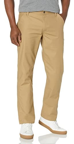 Carhartt, Herren, Rugged Professional-Serie Rugged Flex Lockere Canvas-Arbeitshose, Dunkles Khaki, W30/L30