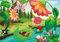 PICSonPAPER Hochwertiges Kinderposter Insekten am Fluss, 100 cm Breit x 70 cm Hoch, Wandposter Poster für Kinderzimmer, Poster für Kinder, Kinderposter (Insekten am Fluss)