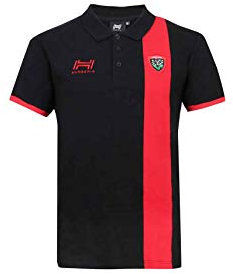 Hungaria Polo RCT Toulon – Offizielle Kollektion Rugby Cub Toulonnez, Schwarz, XS