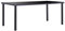vidaXL Table de Salle à Manger Table à Dîner Table de Cuisine Table de Repas Meuble à Manger Maison Intérieur Noir 180x90x75 cm Verre Trempé