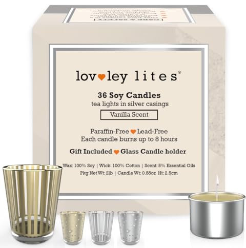 Lovley Lites Bougie chauffe-plat parfumée à la vanille