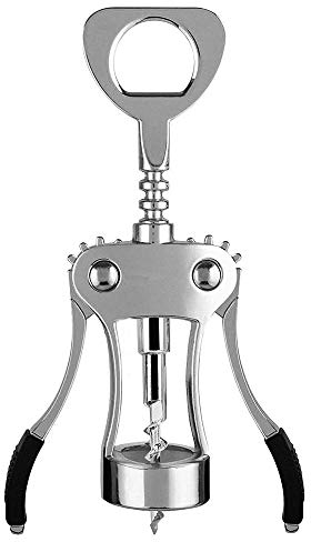 YSYPET Tire-Bouchon ailé en Acier Inoxydable Tire-Bras Screwpull Ver Spirale Ouvre-Bouteille de vin Rouge